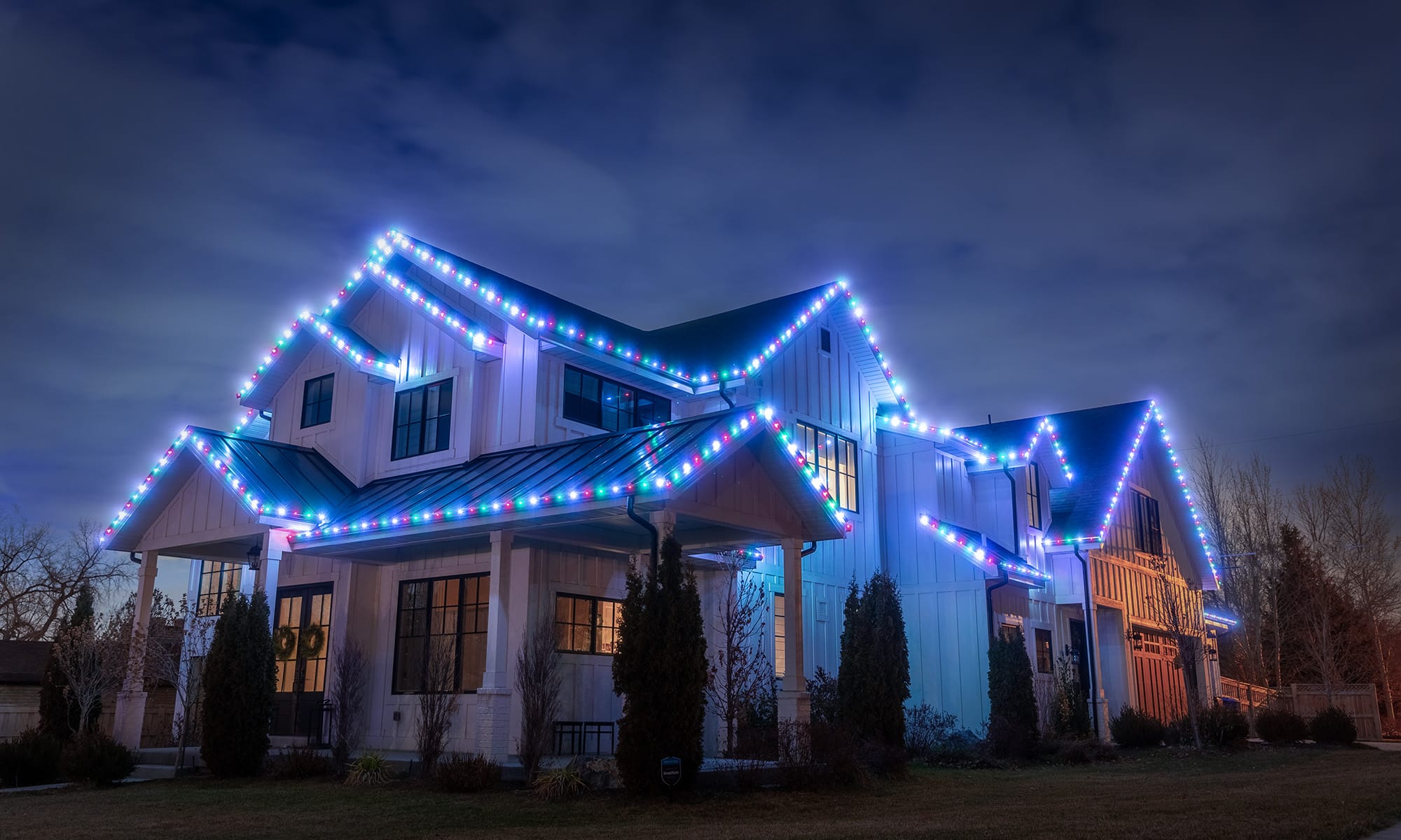 Permanent Roofline Lighting Permanent Roofline Lighting